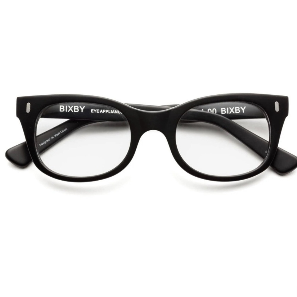 Caddis Bixby Blue Light Reader Glasses Matte Black 0 Magnification